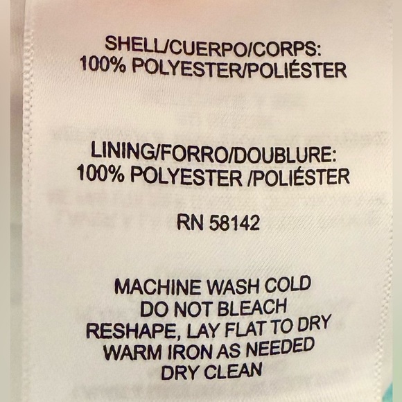 NWT Donna Morgan for Maggy London NOA‎ Tiered Maxi Sundress Cream/Blue Size 12 - Picture 9 of 13